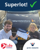 KDO zit er nóg warmer bij door koop superlot Warmtestore!